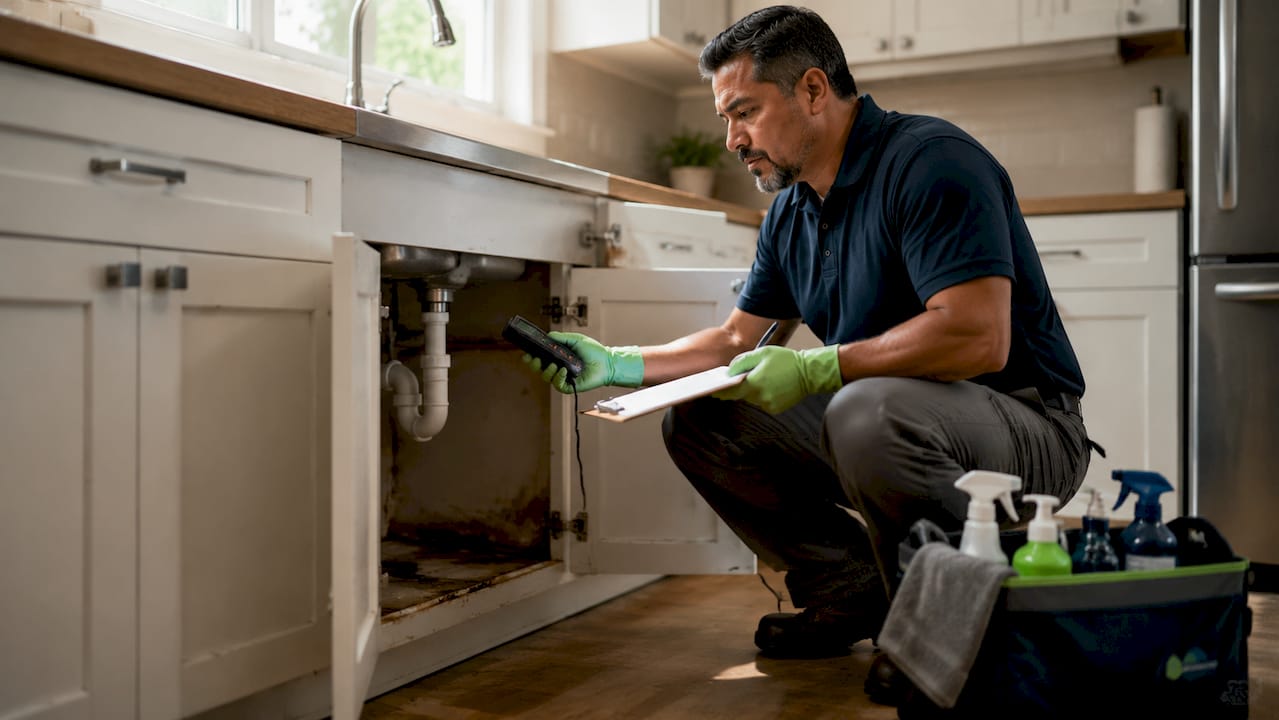 1783229800934_Technician-inspecting-home-water-damage Technician inspecting home water damage